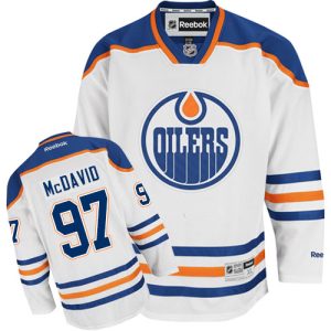 Lapsille NHL Edmonton Oilers Pelipaita Connor McDavid #97 Reebok Vieras